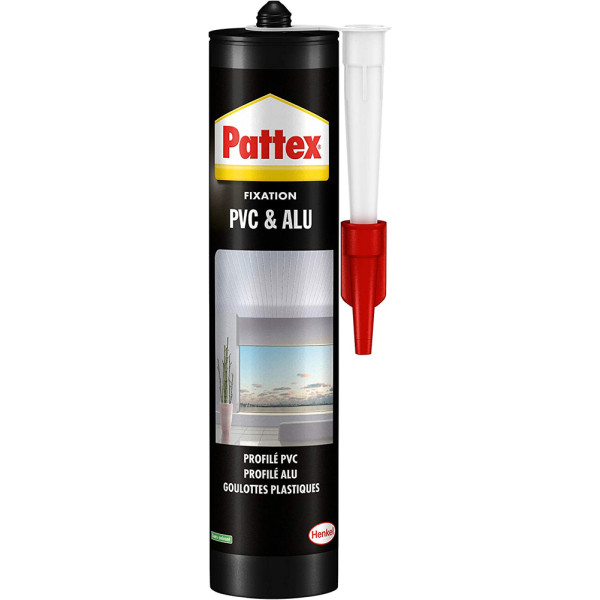 PATTEX - Colle Fixation PVC et Alu 450g