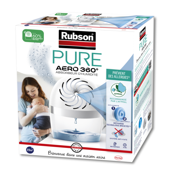 RUBSON - Absorbeur AERO 360° Pure 20m²