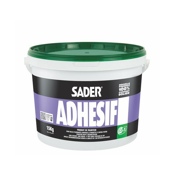 SADER - Adhésif Colle Pour Sols 15kg