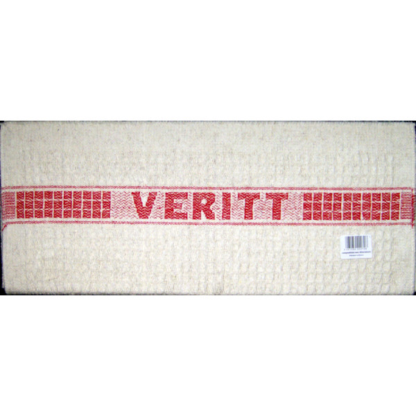 VERITT - Wassingue Gaufrée Mi Blanc 60x100cm