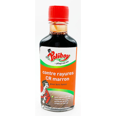POLIBOY CONTRE RAYURES  100ML MARRON (Vendu par 1)