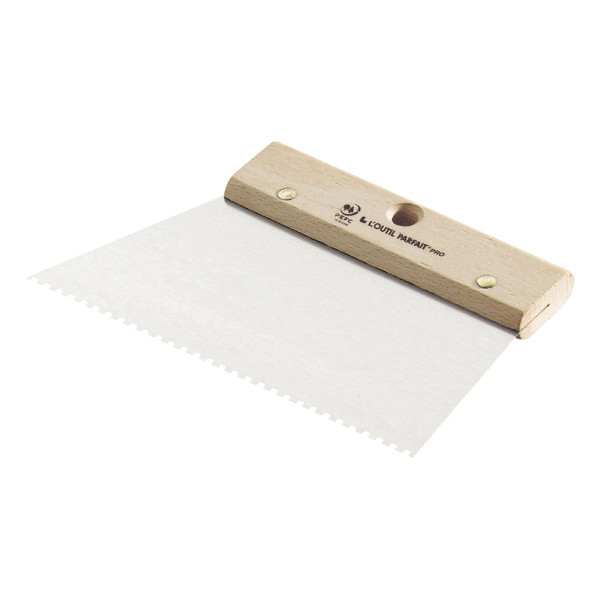 L'OUTIL PARFAIT - Couteau à Colle Rectangle Denture Carrée Moyenne