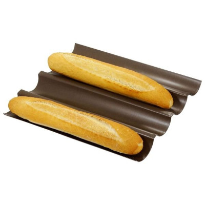 MOULE BAGUETTE X4 ANTI-AD.38X32