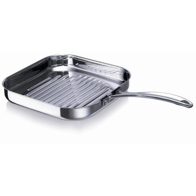 GRILL TOUT INOX CHEF 26.5X26.5CM (Vendu par 6)