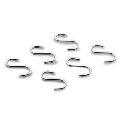 CROCHET POUR TRINGLE MURALE X6 SC