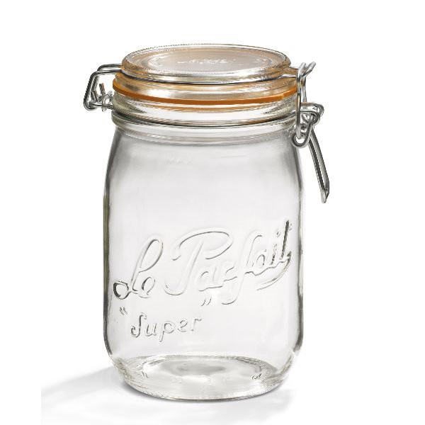 LE PARFAIT - Lot de 6 bocaux 1 L / 85 mm - Le Parfait Super