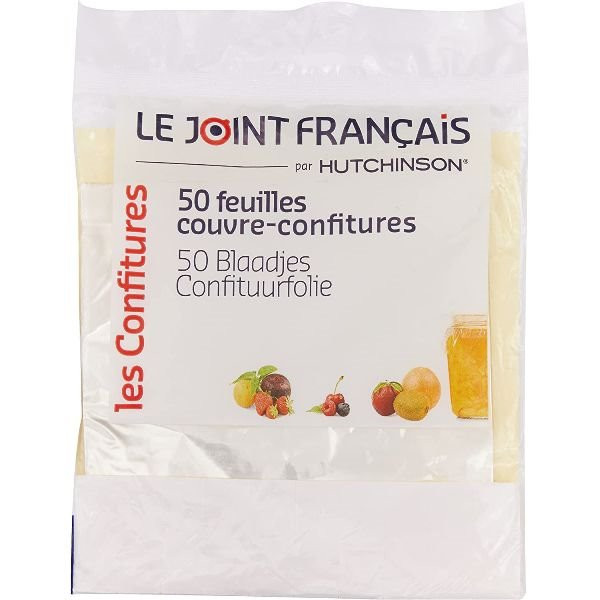 LE JOINT FRANÇAIS - Sachet de 50 feuilles couvre-confitures