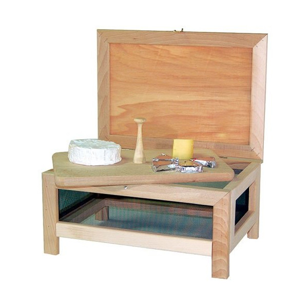 MASY - Fromager bois 17 x 39 cm + plateau