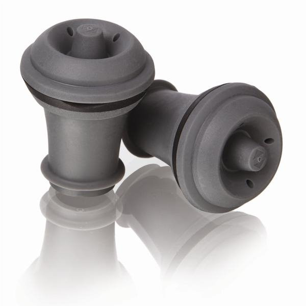 VACUVIN - Lot de 2 bouchons - Wacuum Wine Stoppers