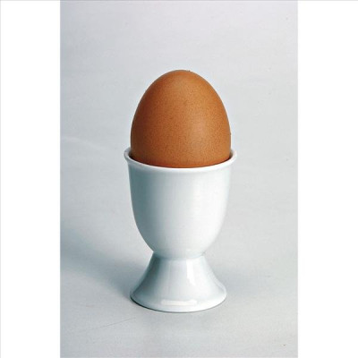 COQUETIER SUR PIED 7 CM BLANC (Vendu par 6)