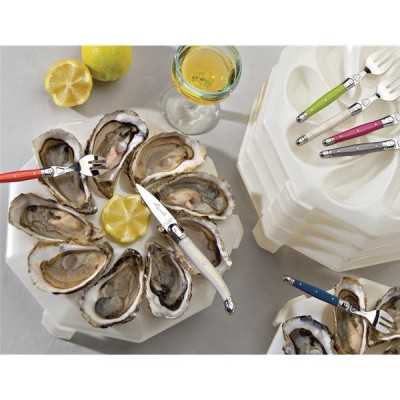 ASSIETTE A HUITRES X6 EMPILABLES