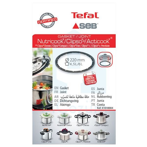 SEB - Joint 4.5 L ou 6 L Nutricook / Clipso+ / Clipso / Acticook - X1010004