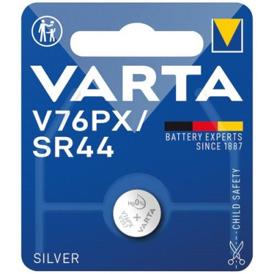 VARTA pile bouton oxyde argent "Electronics" V76PX, 1,55 volt