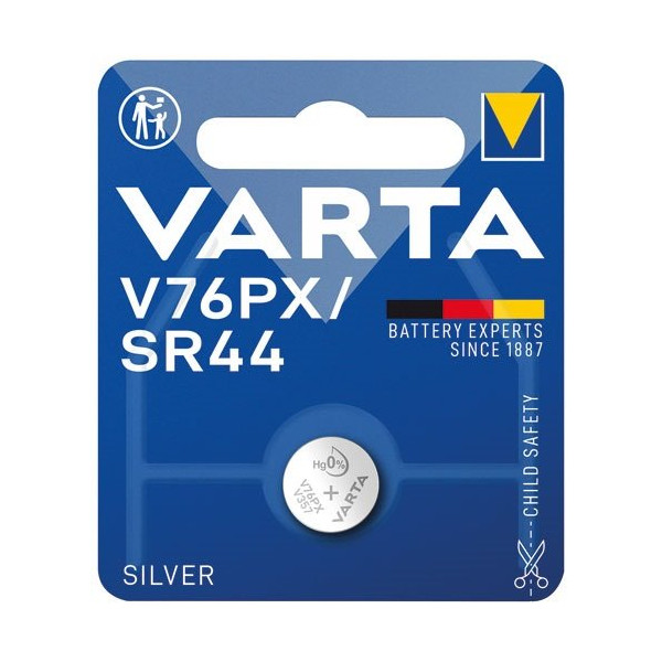 VARTA - VAR-SR44             PILE BOUTON UNITE