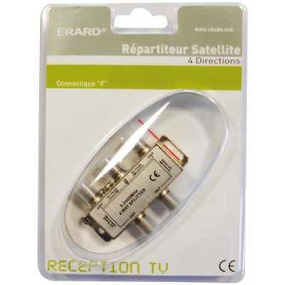 REPARTITEUR D'ANTENNE ULB 4 DIRECTIONS - 5404 - Gris