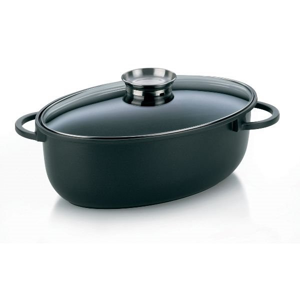 KELA - Cocotte à braiser 8 L ovale - Kerros