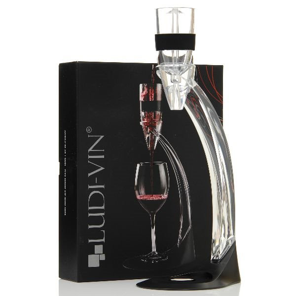 LUDI VIN - Aérateur de vin + socle