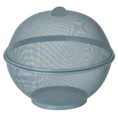 CORBEILLE FRUITS METAL COMO GRIS