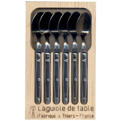 CAFES X6 LAGUIOLE INOX     COFFRET