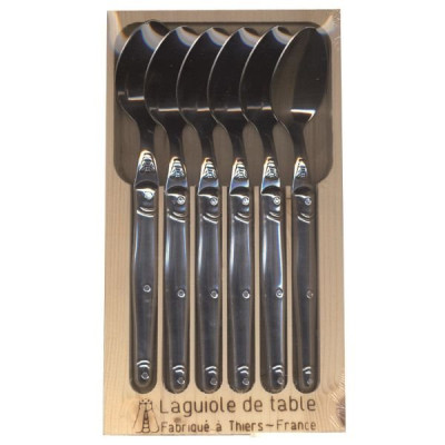 CUILLERES X6 LAGUIOLE INOX   COFFRET