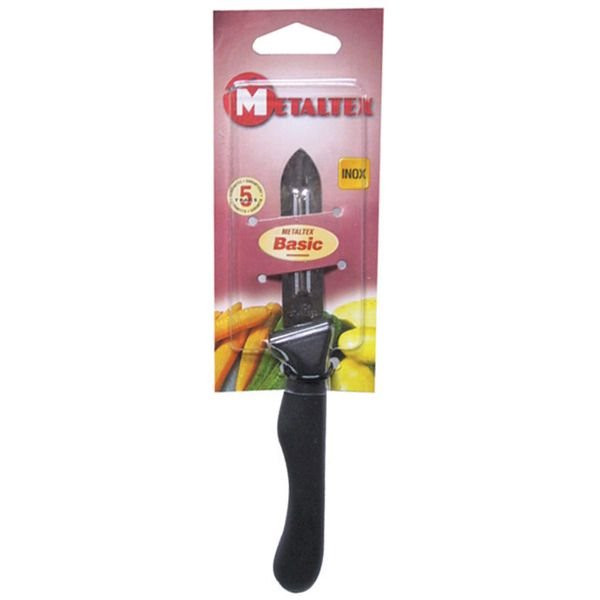 METALTEX - Couteau éplucheur 2 tranchants