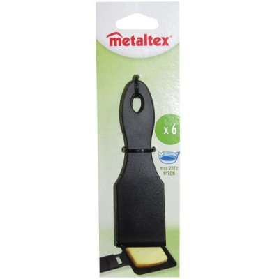 SPATULE RACLETTE NYLON X6    256012