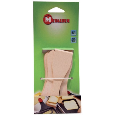 SPATULE RACLETTE HETRE LOT 6  589703