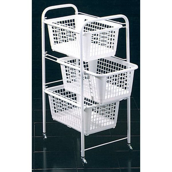 METALTEX - Resserre à  légumes 3 corbeilles coulissantes San Diego