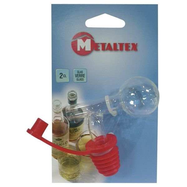 METALTEX - Doseur boule verre 2cl