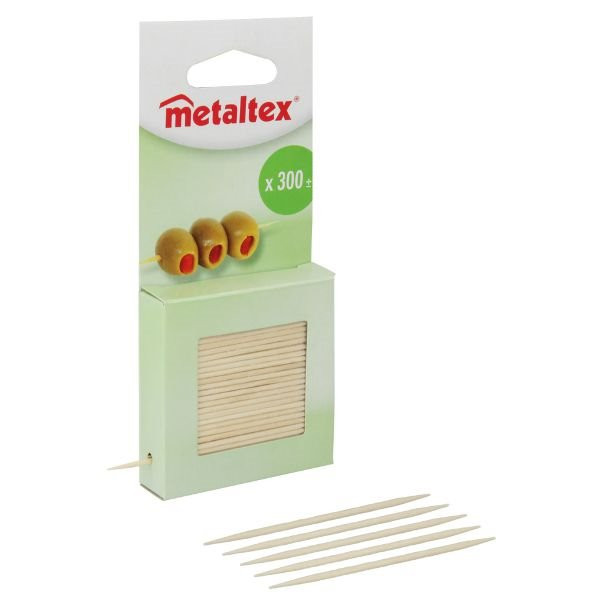 METALTEX - Boîte distributrice 300 cure-dents