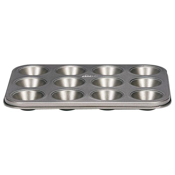 PATISSE - Plaque à 12 muffins - Silver Top
