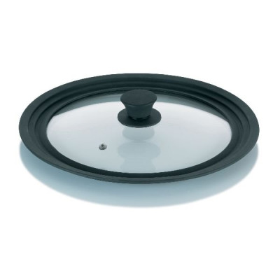 COUVERCLE EN VERRE SILICONE 28/32