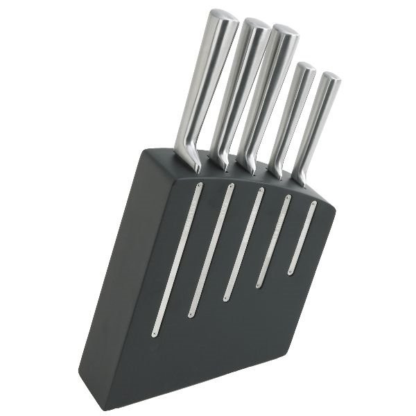 JEAN DUBOST - Bloc 5 couteaux Noir - Kimono