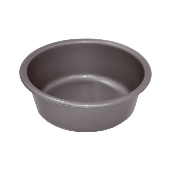 ALUMINIUM ET PLASTIQ - Cuvette ronde d36 6.5l silver