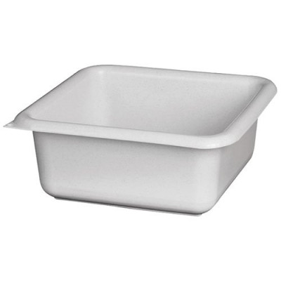 CUVETTE CARREE 29CM 5.5L GRIS PA. (Vendu par 1)