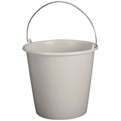 SEAU MENAGE 10L GRADUE GRIS (Vendu par 1)