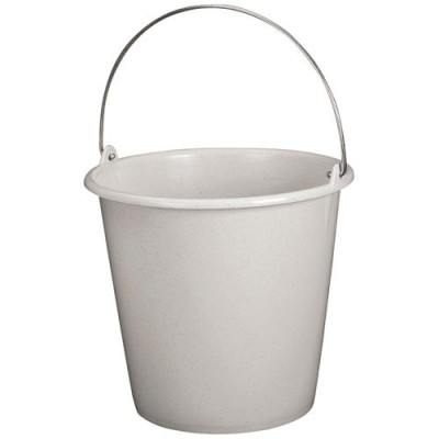SEAU MENAGE 5L BLANC (Vendu par 1)