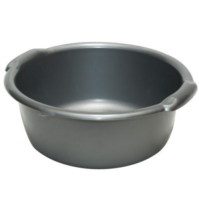 BASSINE RONDE D.38CM 11L SILVER (Vendu par 1)