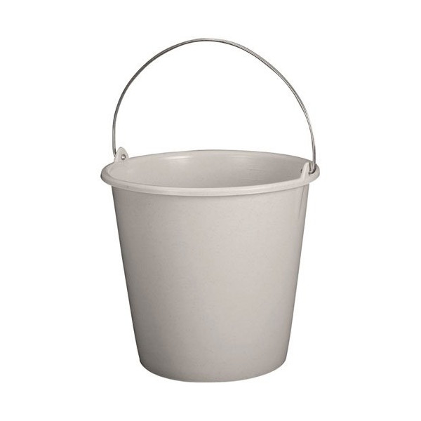 ALUMINIUM ET PLASTIQ - Seau ménage 12l gradué gris moucheté