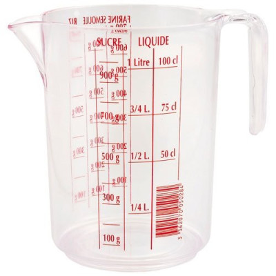 PICHET DOSEUR 1L GRADUE