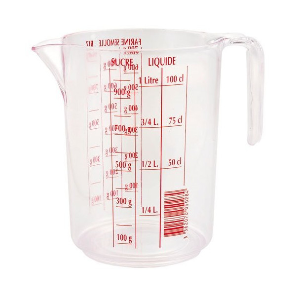 EDA - Pichet doseur gradué - 1 L
