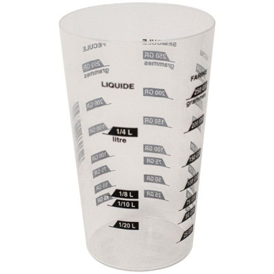 POT DOSEUR 0.4L GRADUE (Vendu par 1)
