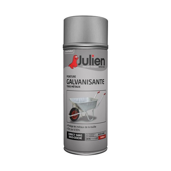 JULIEN - Bombe galvanisé brillant n°79 - 400 mL