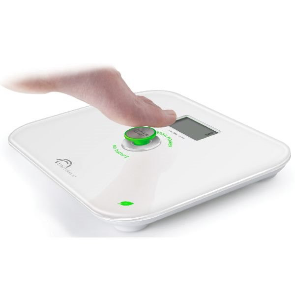 LITTLE BALANCE - Pèse-personne Blanc - Green Power - 8154