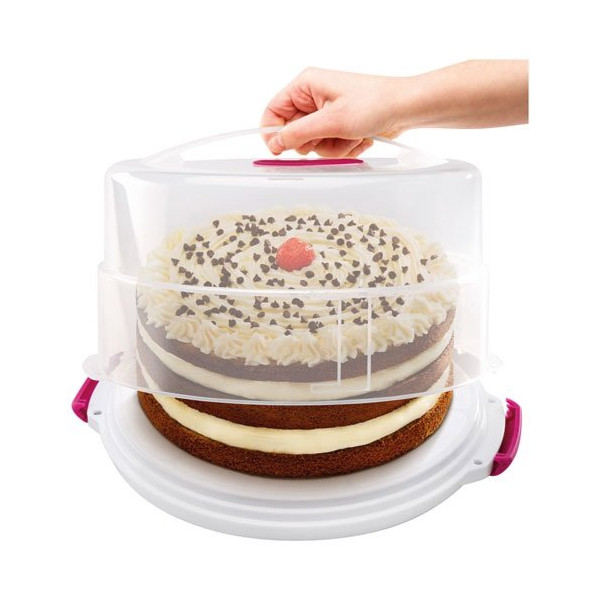 METALTEX - Cloche à gâteaux extensible en plastique