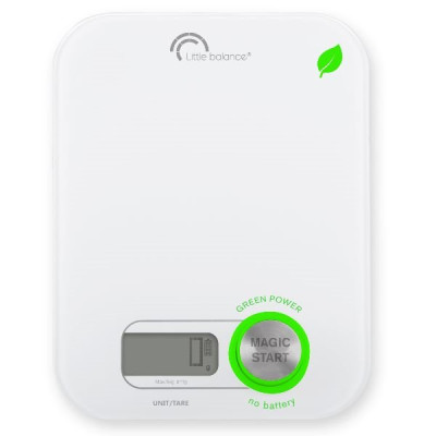 BALANCE ELEC BLANC GREEN POWER 5KG/1G