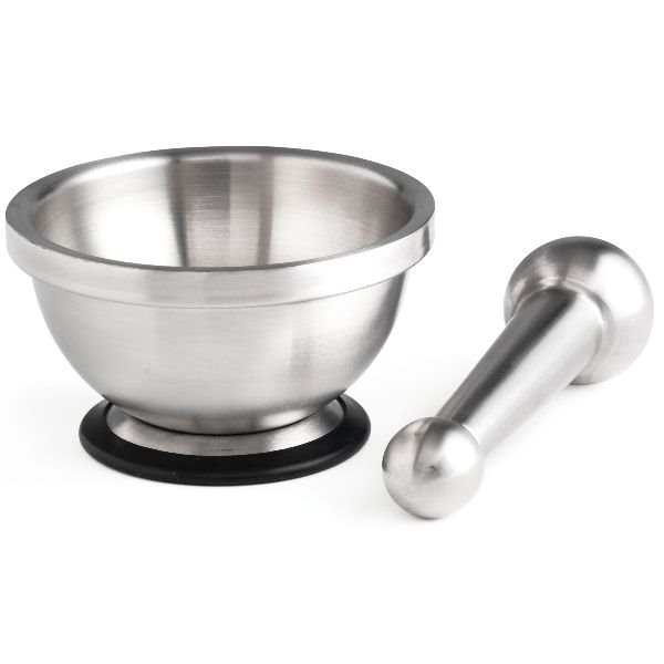 MASTRAD - Mortier et pilon inox