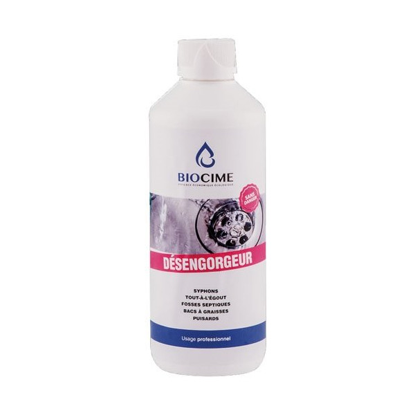 BIOCIME - Désengorgeur biologique usage pro - 500 mL