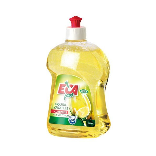 ECA PROS - Liquide vaisselle parfum citron 500 ml