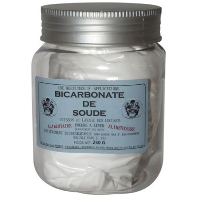 BICARBONATE DE SOUDE ALIM. 250GR (Vendu par 1)